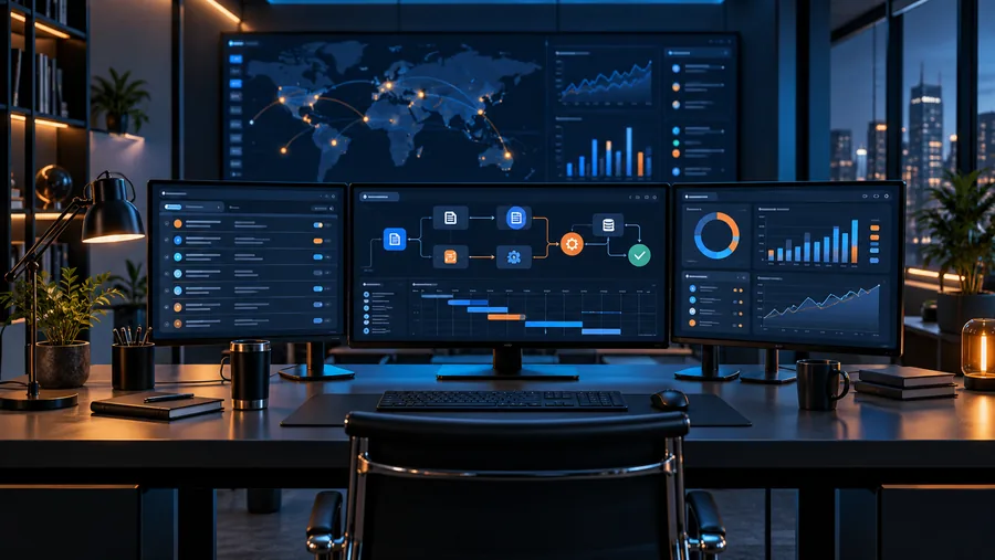 Software de automatización que elimina el trabajo manual repetitivo